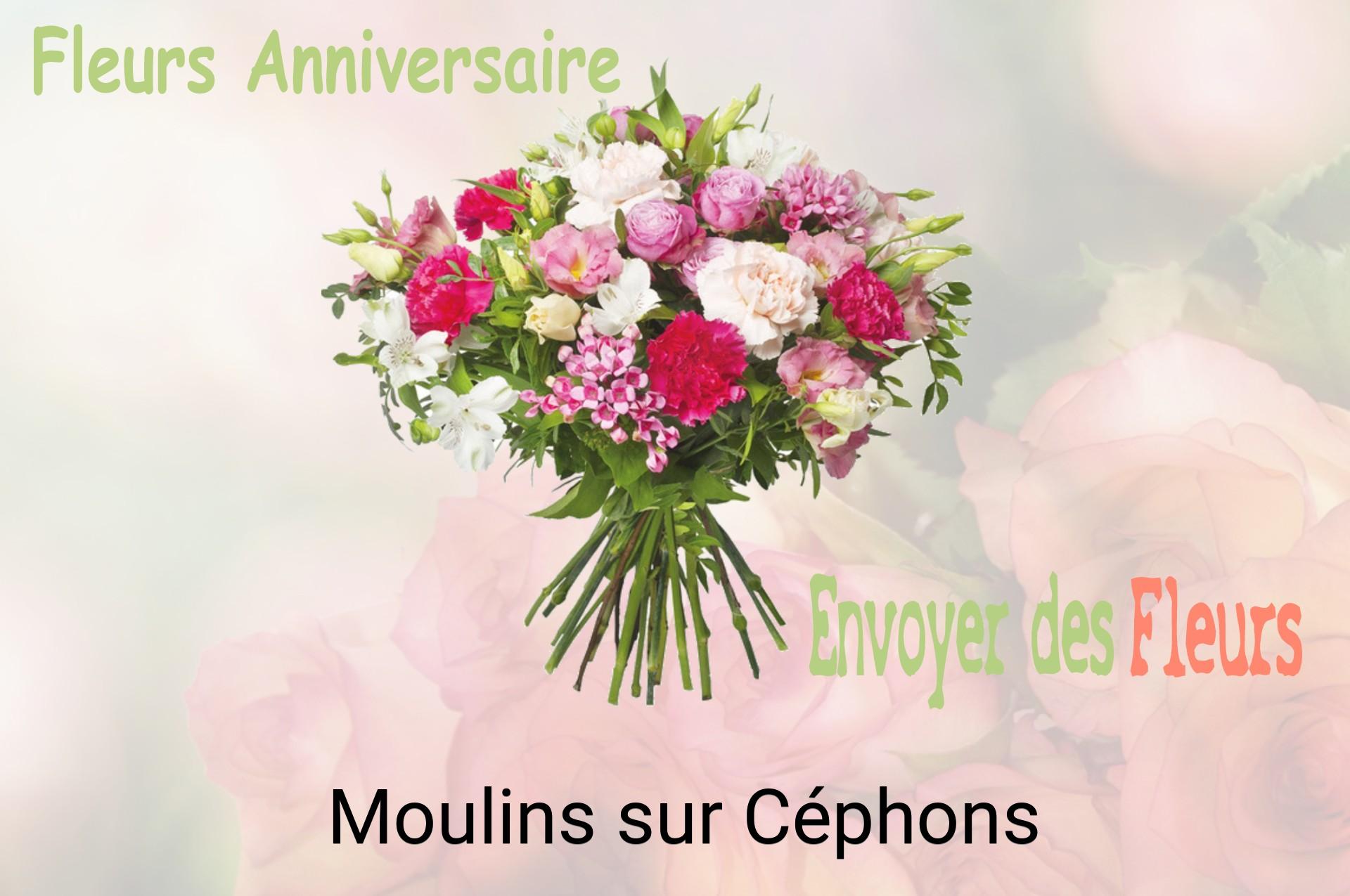 Bouquet de fleurs d’anniversaire livré à Moulins-sur-Céphons