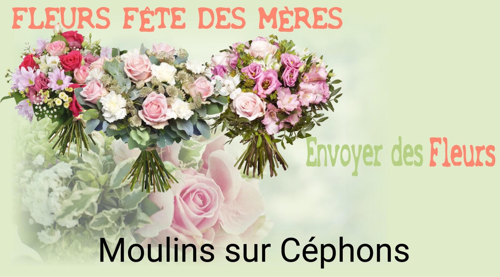 Bouquet de Fête des Mères livré à Moulins-sur-Céphons